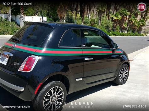 gucci fiat 500 car|fiat 500 by gucci for sale.